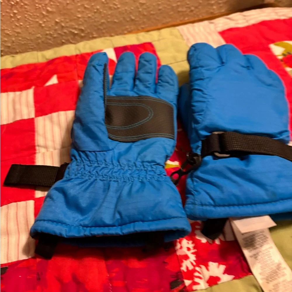 Columbia Bright Blue Winter Gloves - Picture 2 of 2